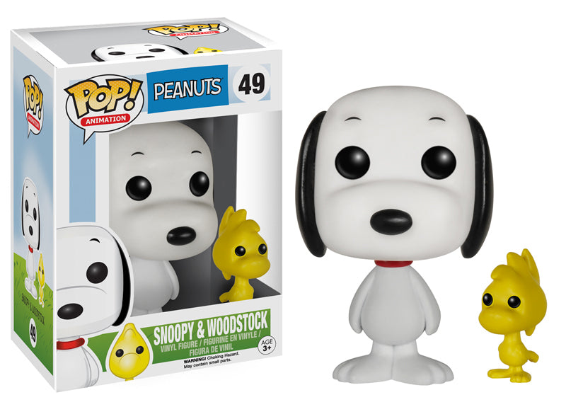 Funko Pop! Vinyl: Peanuts - Snoopy (w/ Woodstock) #49