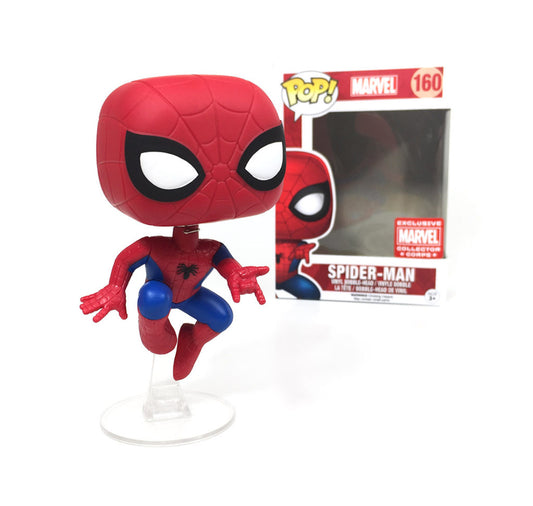 Funko Pop! Marvel 160 Spider-Man Collector Corps Exclusive Vinyl Figure