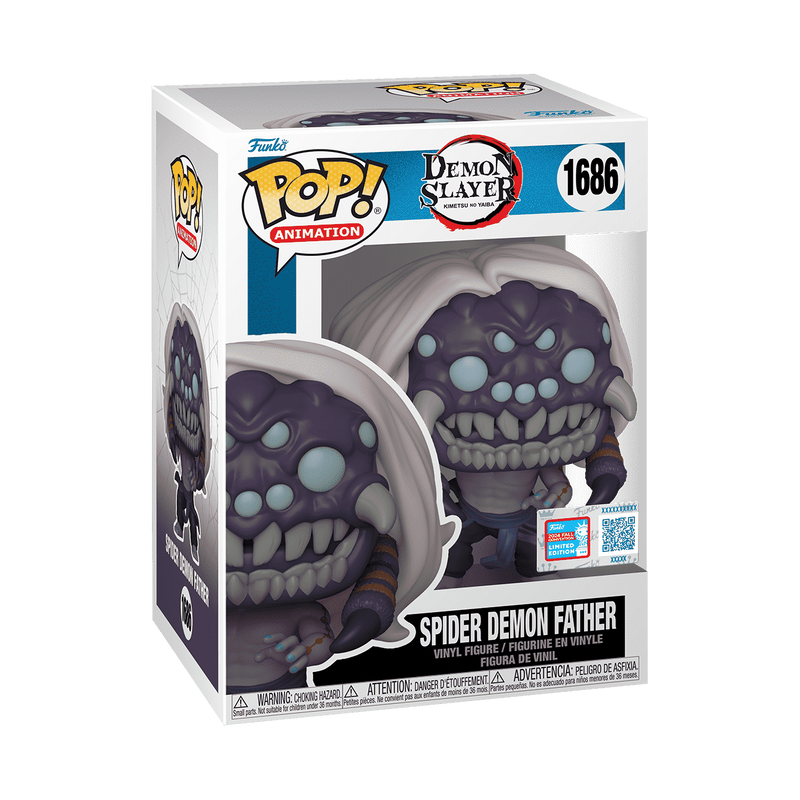 Funko Pop! Demon Slayer Spider Demon Father #1686 NYCC 2024 LE