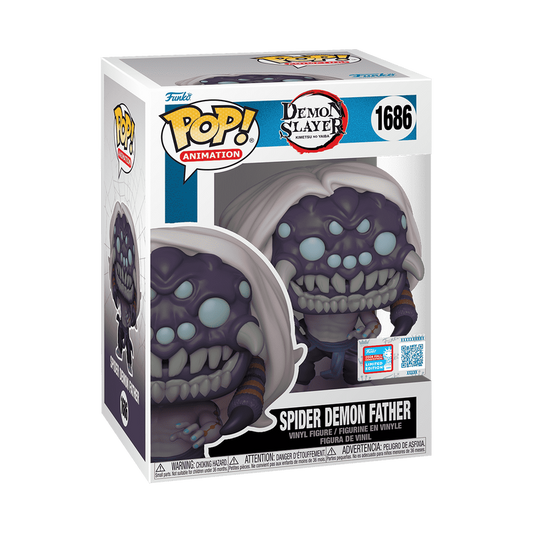 Funko Pop! Demon Slayer Spider Demon Father #1686 NYCC 2024 LE