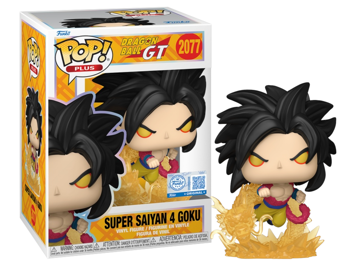 Funko Pop! Plus: Dragon Ball - Super Saiyan 4 Goku - Funko (Exclusive) #2077