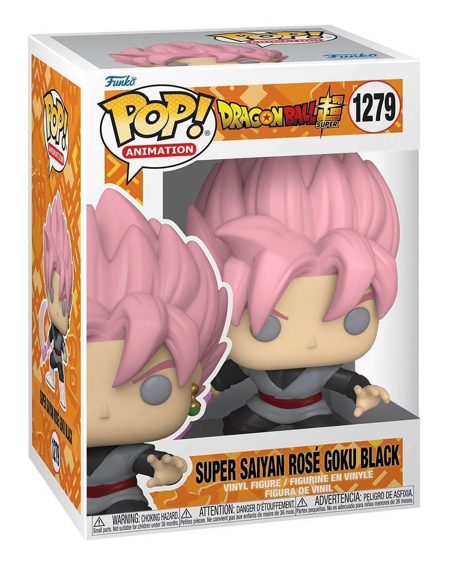 Funko Pop! Animation: Dragon Ball Super - Super Saiyan Rose Goku Black with Translucent Scythe #1279