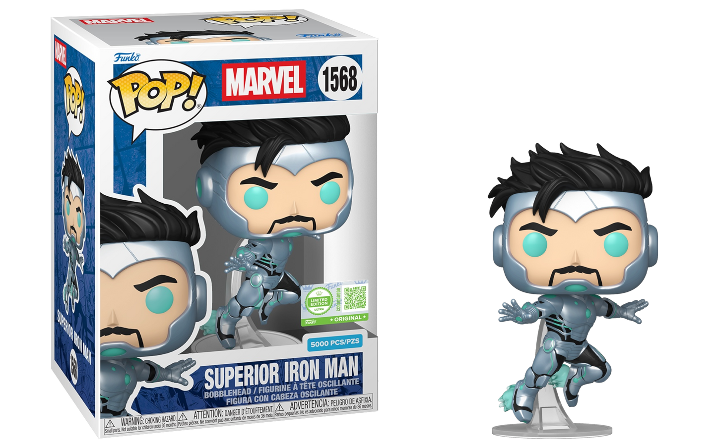 Funko Pop Marvel: Superior Iron Man #1568 LE 5000