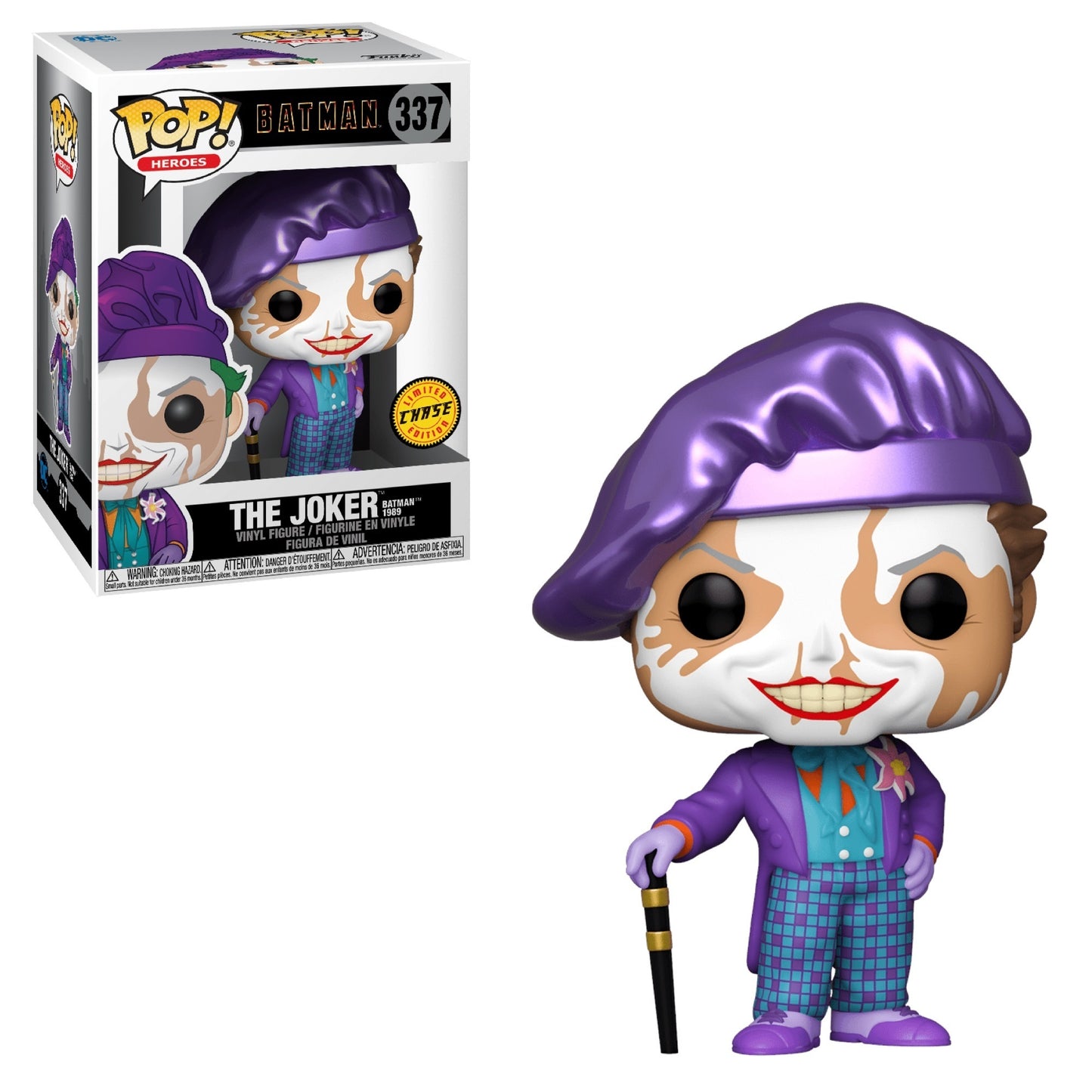 Funko Pop! Movies Batman The Joker Batman 1989 Chase 337