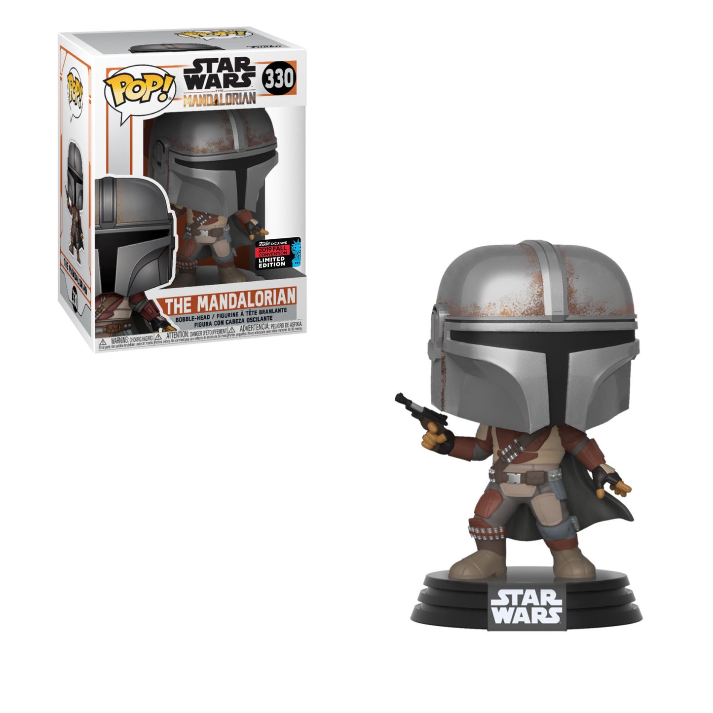 Funko Pop Star Wars The Mandalorian 330 2019 NYCC Exclusive Limited Edition