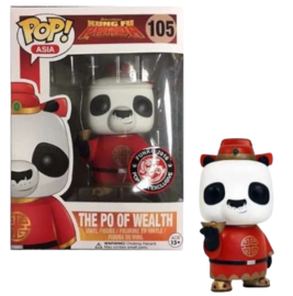 Funko Pop! THE PO OF WEALTH (Kung Fu Panda) 2016 Pop Asia Exclusive