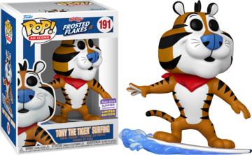 Funko Pop! Tony the Tiger Surfing 'Frosted Flakes' #191 Summer Convention