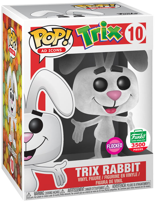 Funko PoP! Ad Icons TRIX RABBIT #10 Flocked LE 3500 Shop Exclusive