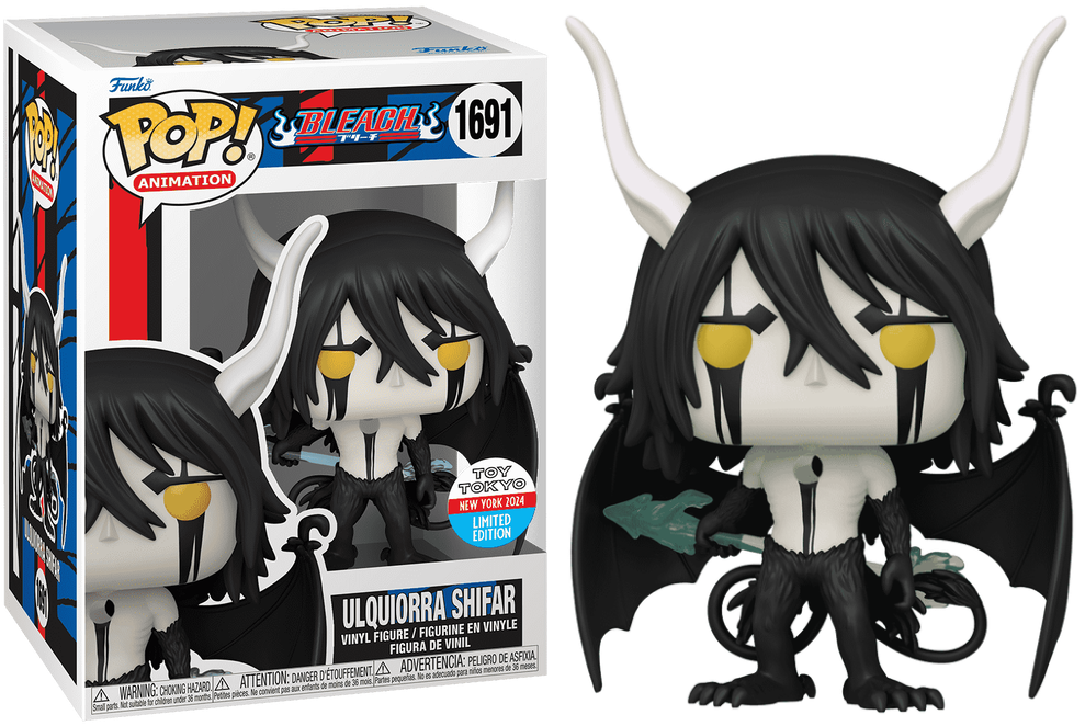 Funko Pop! Bleach Ulquiorra Shifar #1691 NYCC 2024 Vinyl Limited Edition