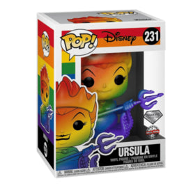 Funko POP! Ursula #231 The Little Mermaid Pride Rainbow Diamond Collection