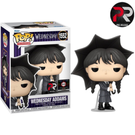 FUNKO POP! WEDNESDAY W/ UMBRELLA #1552 CHALICE PRE RELEASE EXCLUSIVE