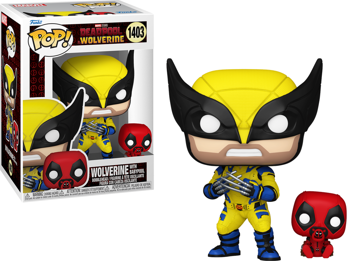 Funko POP! & Buddy: Deadpool & Wolverine - Wolverine with Babypool #1403