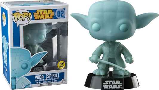 Funko Pop! Star Wars Yoda Spirit #02 Glow in the dark Walgreens Excl.