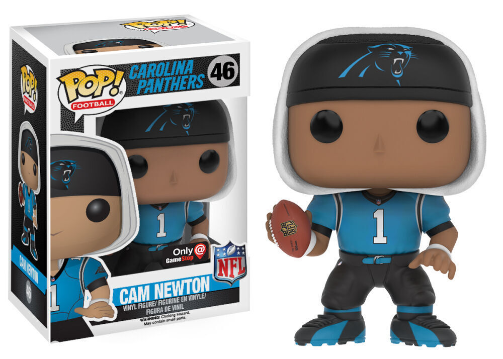 Funko Pop! Vinyl: Cam Newton (Retro Jersey) - GameStop (Exclusive) #46