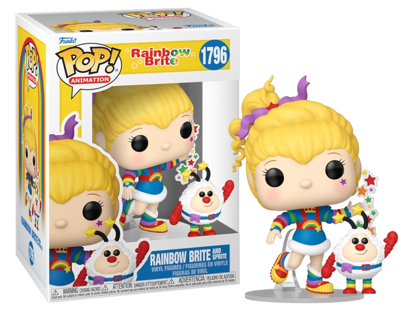 Funko Pop! & Buddy: Rainbow Brite - Rainbow Brite and Twink #1796