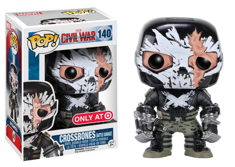 Funko POP! Marvel: Civil War - Crossbones #140 (Target EXCL)