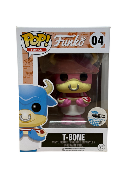 Funko Pop! Funko 04 Pink T-Bone Funatics Day Out 7 Exclusive 500 pcs