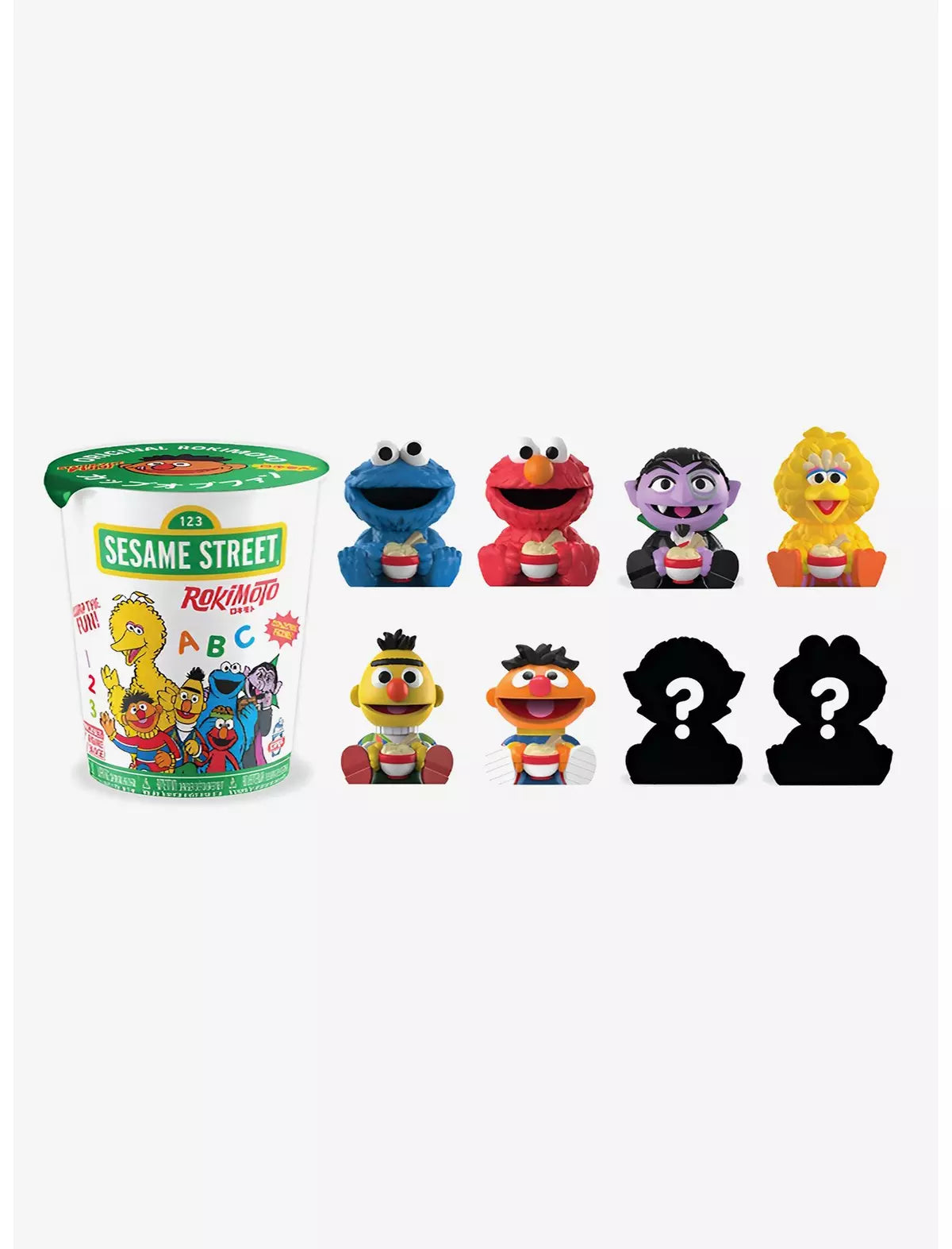 Rokimoto Cup Of Fun: Sesame Street Blind Box Figure