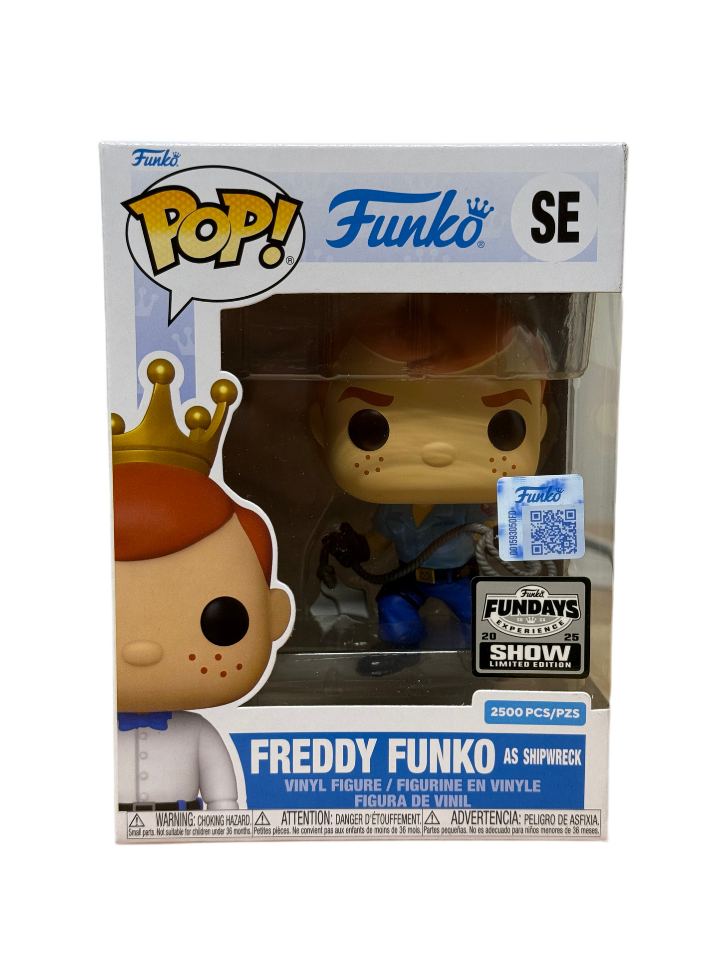 Funko Pop! Fundays 2025 Freddy Funko as G.I. Joe Shipwreck 2,500 PCS Show Event