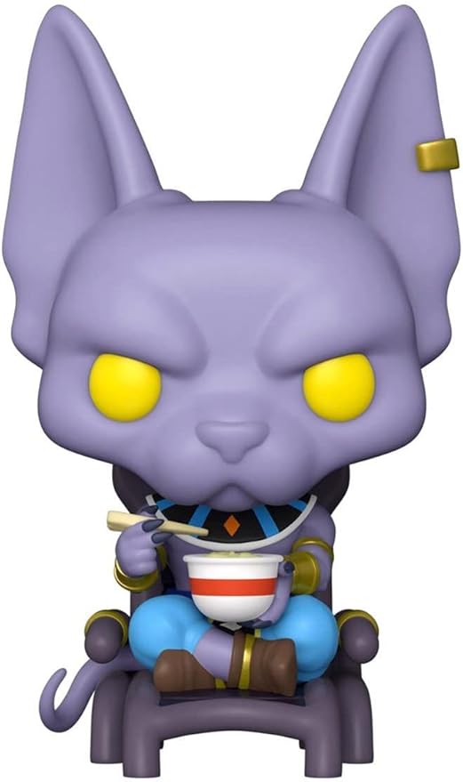 Funko Pop! Dragon Ball Z Beerus Eating Noodles #1110  Vinyl Figure