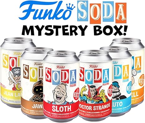 Funko Vinyl Soda Mystery Starter Set (Box of 6)