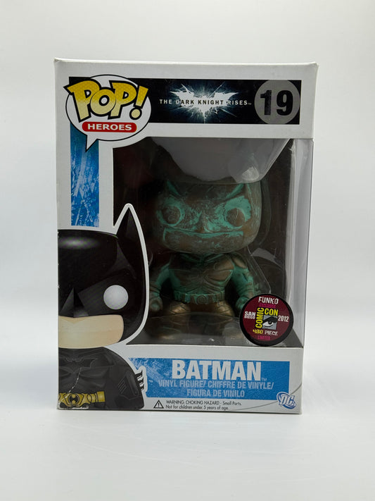 Funko Pop! Batman Patina #19 (2012 San Diego Comic Con Exclusive SDCC LE 480)