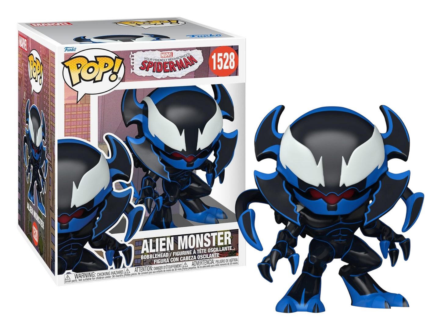 Funko Pop! Vinyl Super 6 in: Marvel - Alien Monster #1528