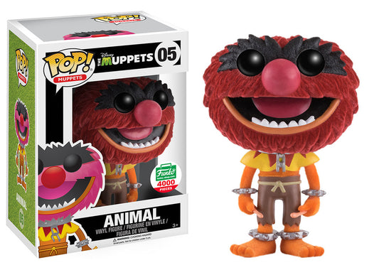 Funko POP The Muppets Animal #05 Flocked Funko Shop Exclusive LE 4000