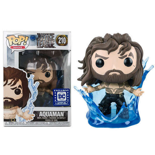 Funko Pop! DC Justice League - Aquaman #210  Legion of Collectors Exclusive