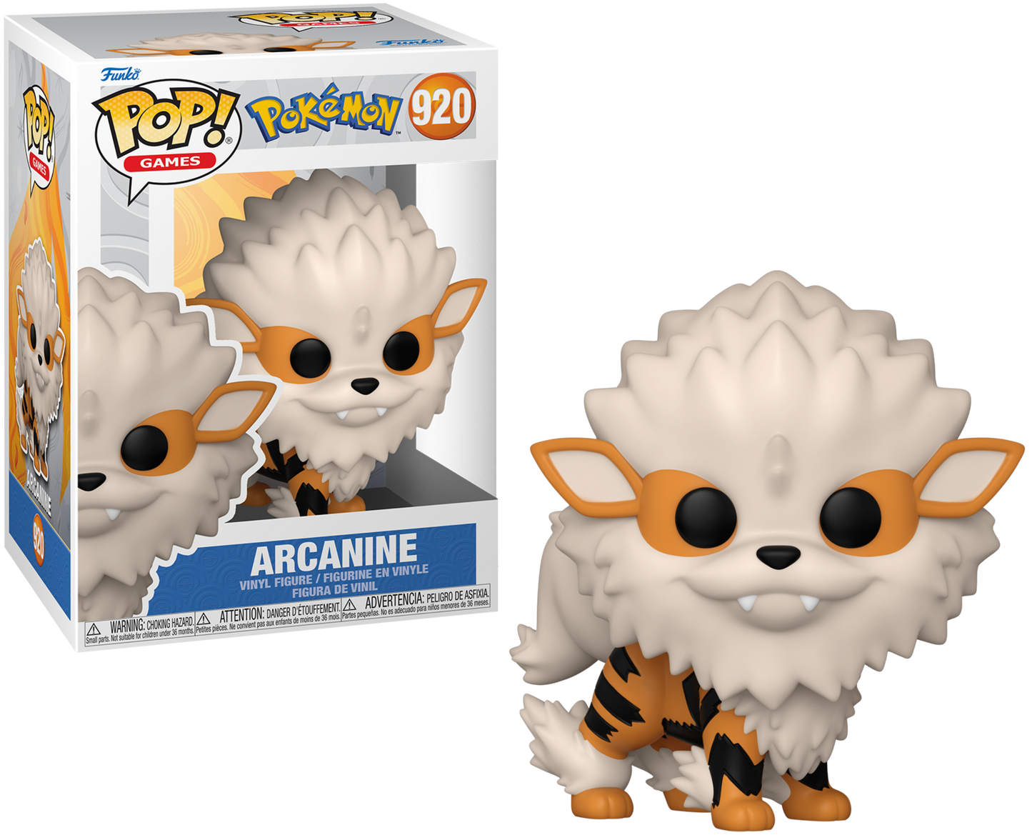 Funko Pop Games: Pokemon - Arcanine #920