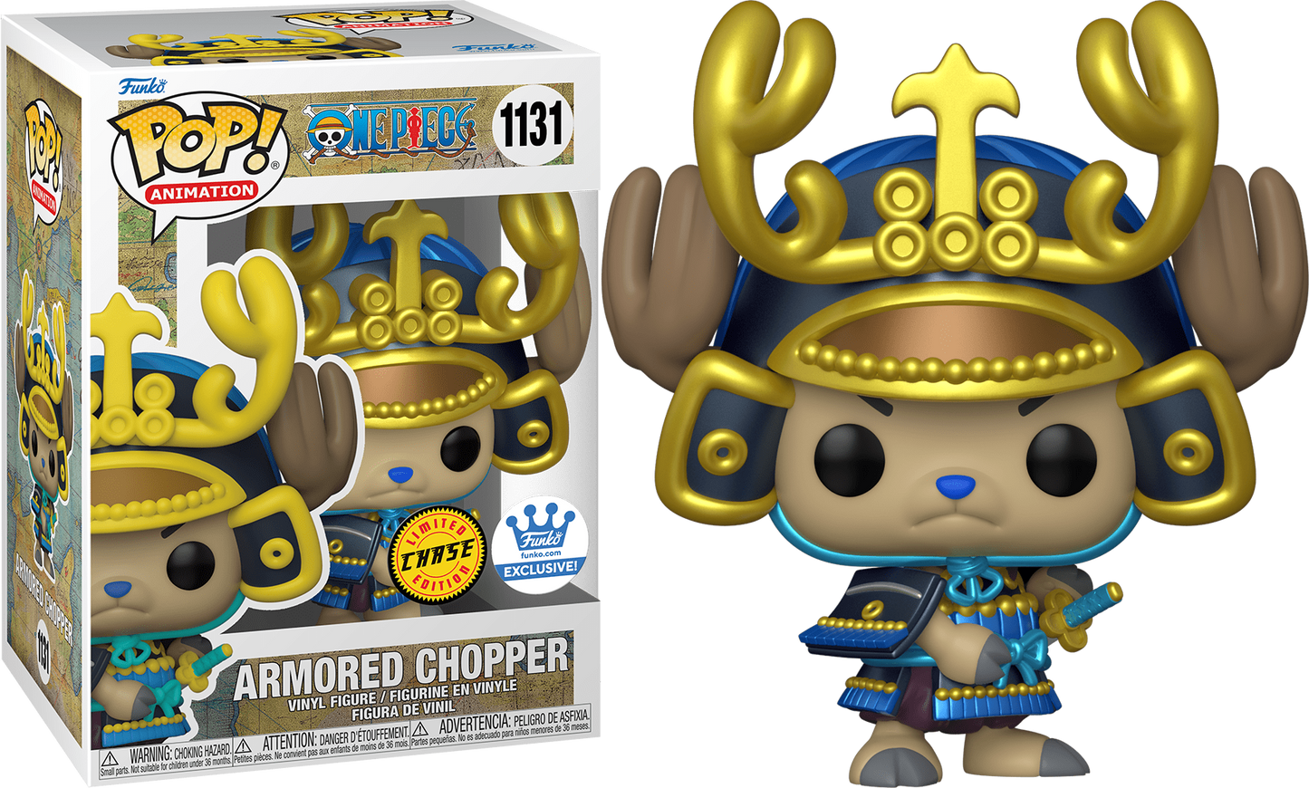 Funko Pop! Vinyl: One Piece - Armored Chopper (Chase) - Funko (Exclusive) #1131