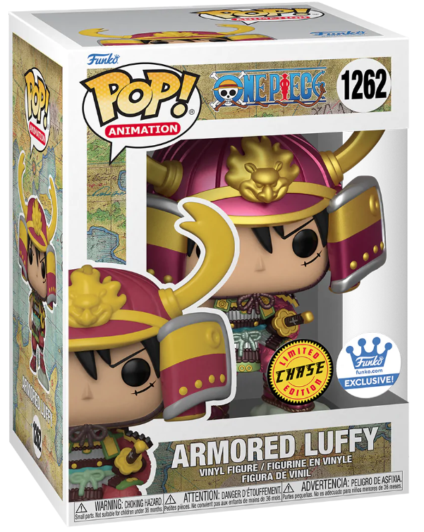 Funko Pop! Vinyl: One Piece - Armored Luffy (Chase) - Funko Web #1262