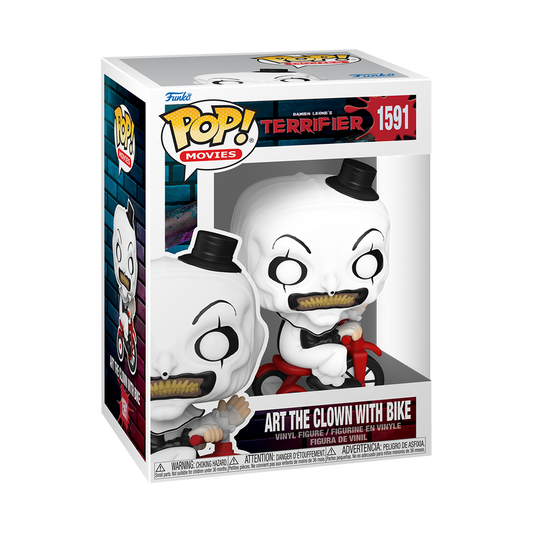 FUNKO POP! Terrifier - Art the Clown w/Bike #1591