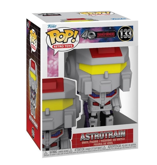 Funko Pop! Vinyl: Astrotrain #133 Transformers Retro Toys