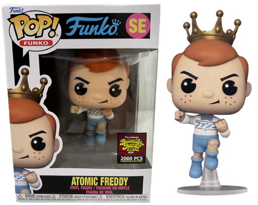 Funko Pop! Atomic Freddy Blacklight Battle LE 2000 SDCC 2022 Funko Fundays