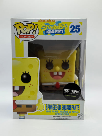 Funko Pop! - Spongebob Squarepants (Hot Topic - Glow in the Dark) - #25