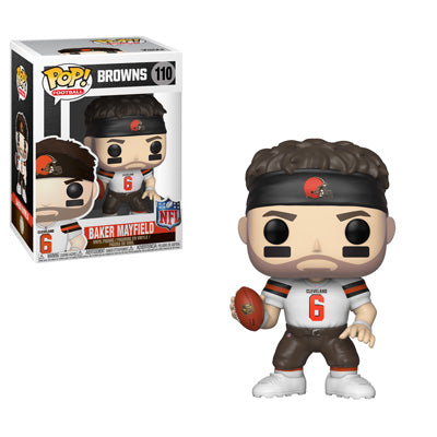 Funko Pop! Vinyl: Baker Mayfield #110 White Jersey