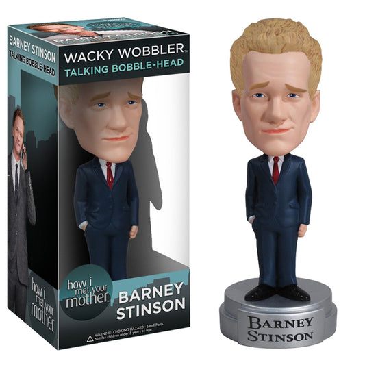 Funko How I Met Your Mother Talking Bobble Head Barney Stinson