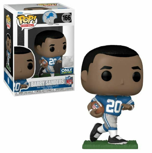 Funko Pop! Vinyl: NFL Detroit Lions - Barry Sanders - Best Buy (Exclusive) #166