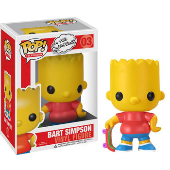 Funko Pop! Vinyl: The Simpsons - Bart Simpson #03 DAMAGED