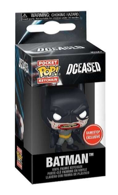 Funko Pocket POP! Heroes DC Comics Batman Bloody Gamestop Exclusive Keychain