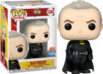 Funko POP! The Flash: BATMAN (Unmasked) #1344 PX Previews Exclusive in Protector