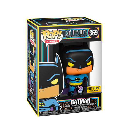 Funko Pop! Vinyl: DC Universe - Batman (Black Light Glow) - Hot Topic #369