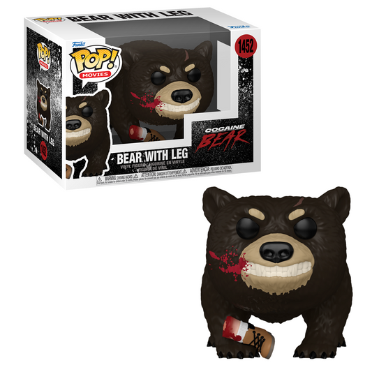 Funko Pop! Movies Cocaine Bear With Bloody Leg #1452 Vinyl Figure