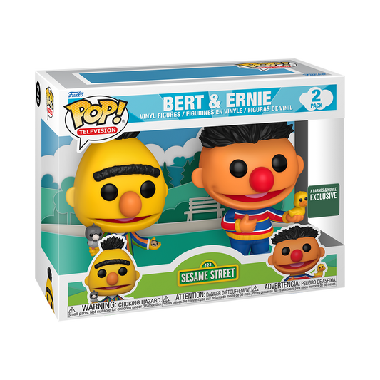 Funko Pop! Sesame Street - Bert & Ernie 2-Pack - Barnes and Noble Exclusive