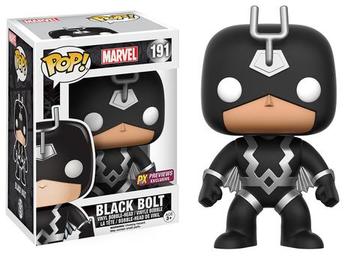 Funko Pop! Black Bolt Marvel Vinyl Figure #191