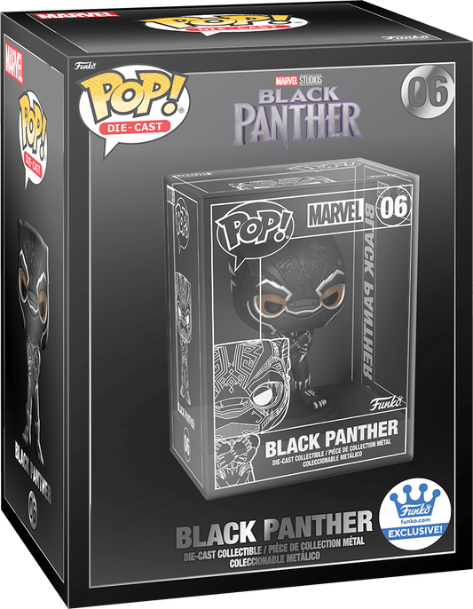 Funko Pop Black Panther Die-Cast Funko Exclusive #06 Sealed