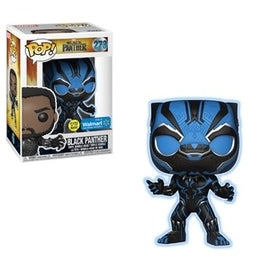 Funko Pop! Marvel #273 Black Panther Walmart Exclusive Glows In The Dark