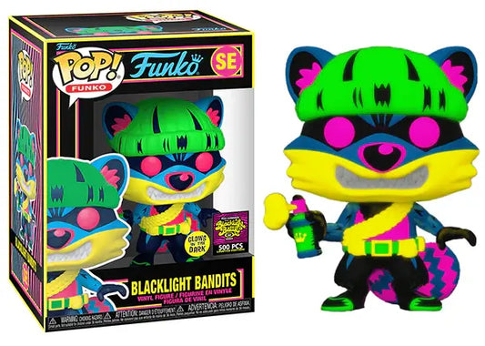 Funko Pop! Blacklight Battle BANDITS Glow In The Dark LE 500 PCS Fundays 2022