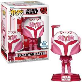 Funko Pop! Vinyl: Star Wars - Bo-Katan Kryze (Pink) - Funko Web (FW) (Exclusive)